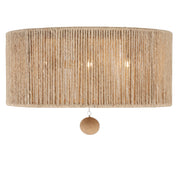 Crystorama JES-B7103-BS Jessa Three Light Flush Mount Burnished Silver Main Image.jpg