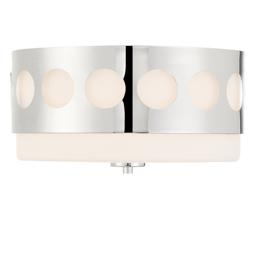 Crystorama KIR-B8100-PN Kirby Two Light Flush Mount Polished Nickel Main Image.jpg