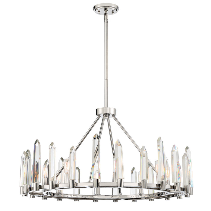 Crystorama WAT-B2008-PN Watson Eight Light Chandelier Polished Nickel Main Image.jpg