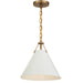 Crystorama XAV-B8301-VG Xavier One Light Pendant Vibrant Gold Main Image.jpg