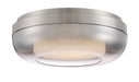 George Kovacs P952-2-084-L First Encounter Family LED Flush Mount, Brushed Nickel Main Image.jpg