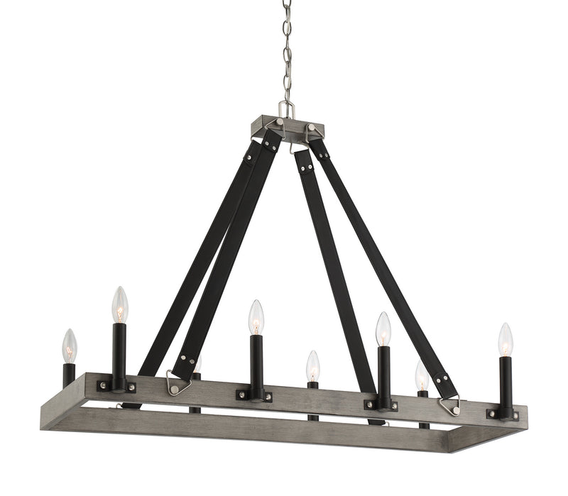 Minka-Lavery 3879-693 Rawson Ridge Eight Light Island Pendant, Aged Silverwood And Coal Main Image.jpg