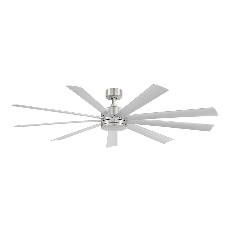 Modern Forms Fans FR-W2101-72L-35-SS 72"Ceiling Fan, Stainless Steel