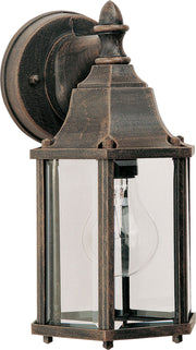Maxim 1026RP Builder Cast One Light Outdoor Wall Lantern, Rust Patina Main Image.jpg