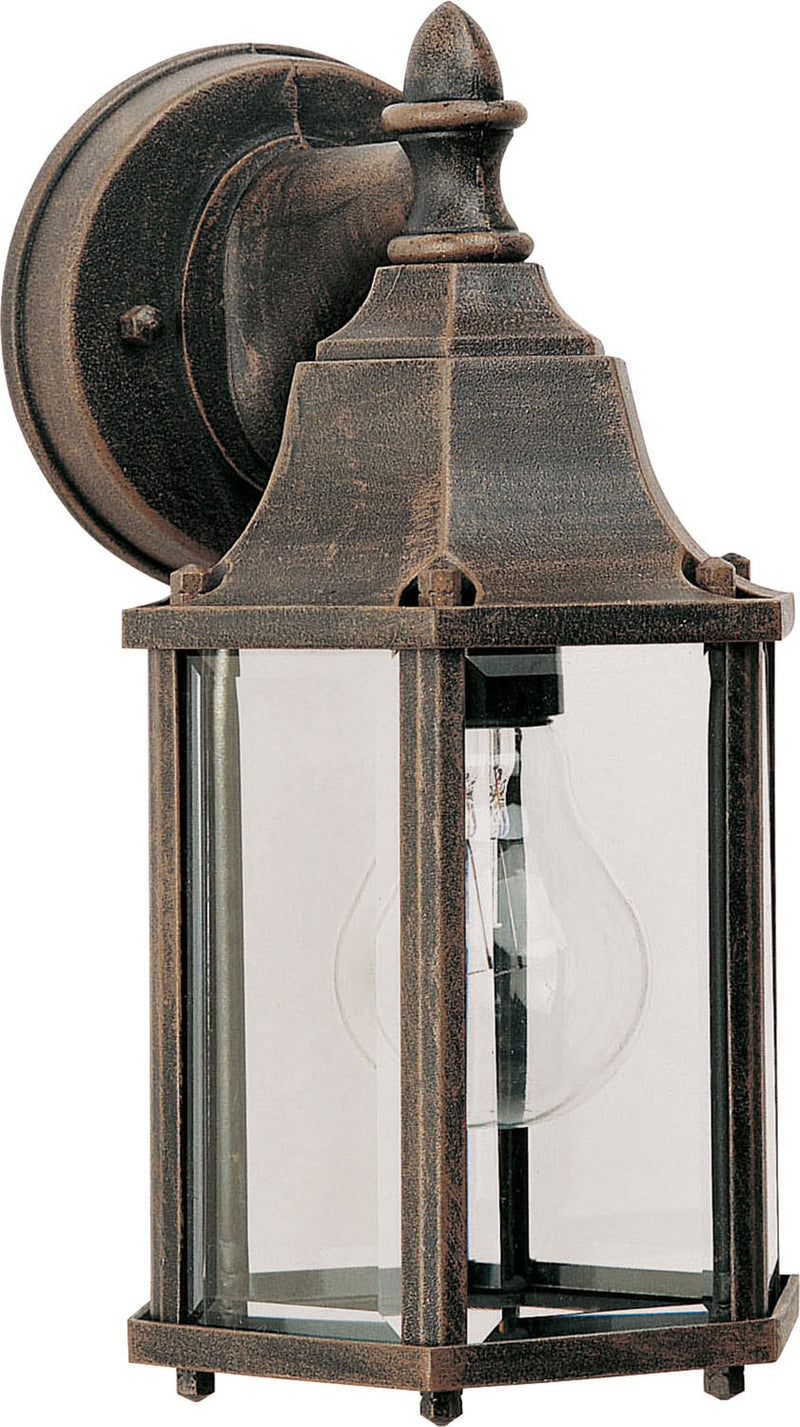 Maxim 1026RP Builder Cast One Light Outdoor Wall Lantern, Rust Patina Main Image.jpg
