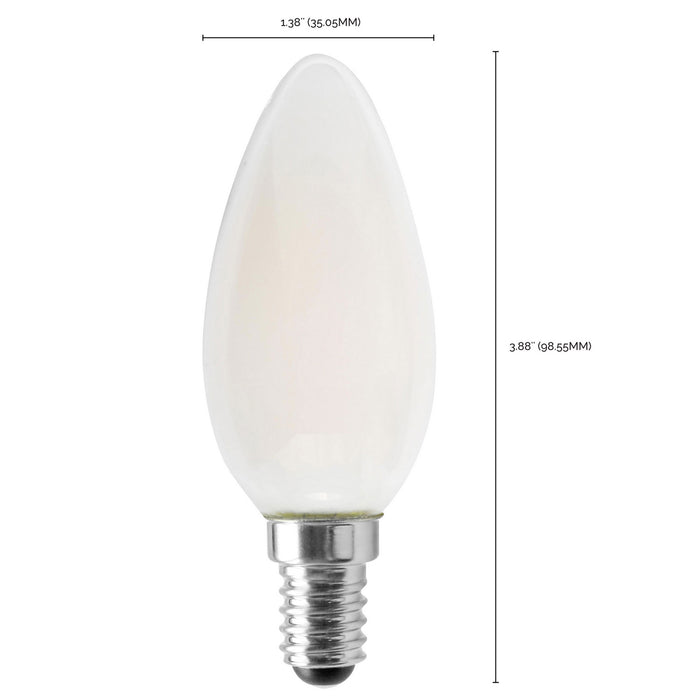 Satco S12118 Light Bulb, Frost Alternate Image 2.jpg