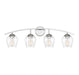 Shoppers Lighting SH80033CH Hope Four Light Bathroom Vanity Light, Chrome Main Image.jpg