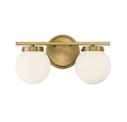 Shoppers Lighting SH80047NB Grace Two Light Bathroom Vanity Light, Natural Brass Main Image.jpg