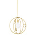 Mitzi H485701S-AGB Alanis One Light Pendant, Aged Brass Main Image.jpg