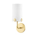 Mitzi H519101-AGB Darlene LED Wall Sconce, Aged Brass Main Image.jpg