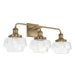 Capital Lighting 142231AD-511 Miller Three Light Vanity, Aged Brass Main Image.jpg