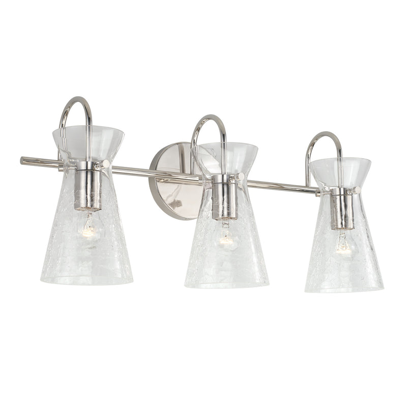 Capital Lighting 142431PN Mila Three Light Vanity, Polished Nickel Main Image.jpg