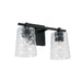 Capital Lighting 143521MB-517 Burke Two Light Vanity, Matte Black Main Image.jpg