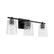 Capital Lighting 143531MB-517 Burke Three Light Vanity, Matte Black Main Image.jpg