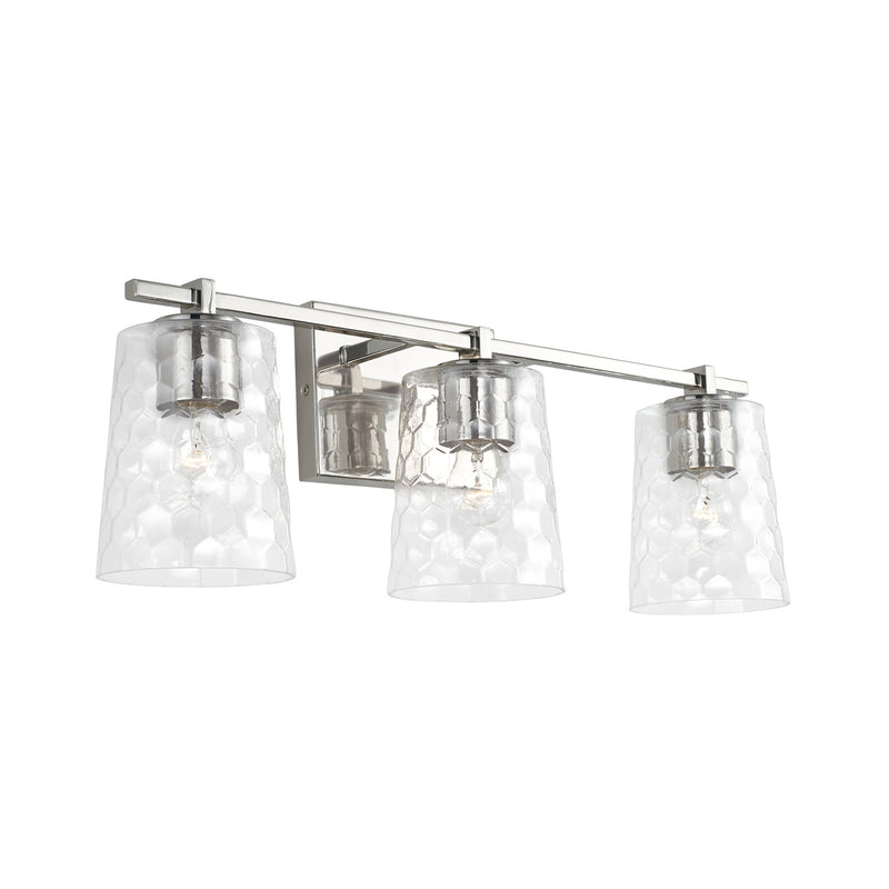 Capital Lighting 143531PN-517 Burke Three Light Vanity, Polished Nickel Main Image.jpg
