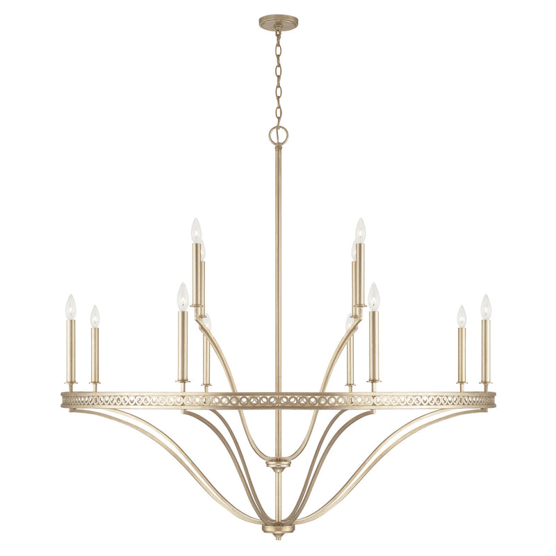 Capital Lighting 443101WG Isabella 12 Light Chandelier, Winter Gold Main Image.jpg
