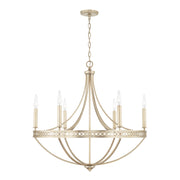 Capital Lighting 443161WG Isabella Six Light Chandelier, Winter Gold Main Image.jpg