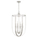 Capital Lighting 541841PN Laurent Four Light Foyer Pendant, Polished Nickel Main Image.jpg