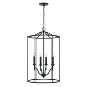 Capital Lighting 542041MB Peyton Four Light Foyer Pendant, Matte Black Main Image.jpg