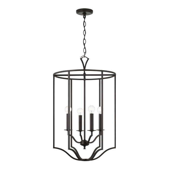 Capital Lighting 542841OB Jaymes Four Light Foyer Pendant, Old Bronze Main Image.jpg