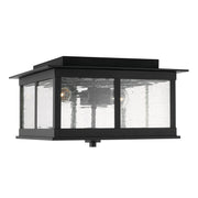 Capital Lighting 943836BK Barrett Three Light Outdoor Flush Mount, Black Main Image.jpg