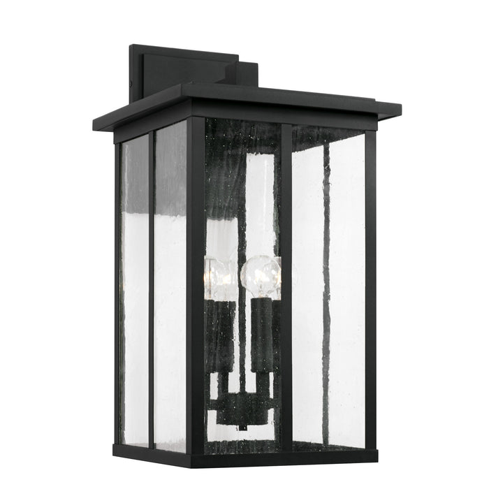 Capital Lighting 943843BK Barrett Four Light Outdoor Wall Lantern, Black Main Image.jpg