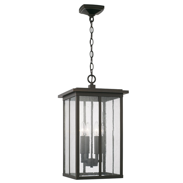 Capital Lighting 943844OZ Barrett Four Light Outdoor Hanging Lantern, Oiled Bronze Main Image.jpg