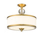 Z-Lite 307SF-HBR Cosmopolitan Three Light Semi Flush Mount, Heritage Brass Main Image.jpg