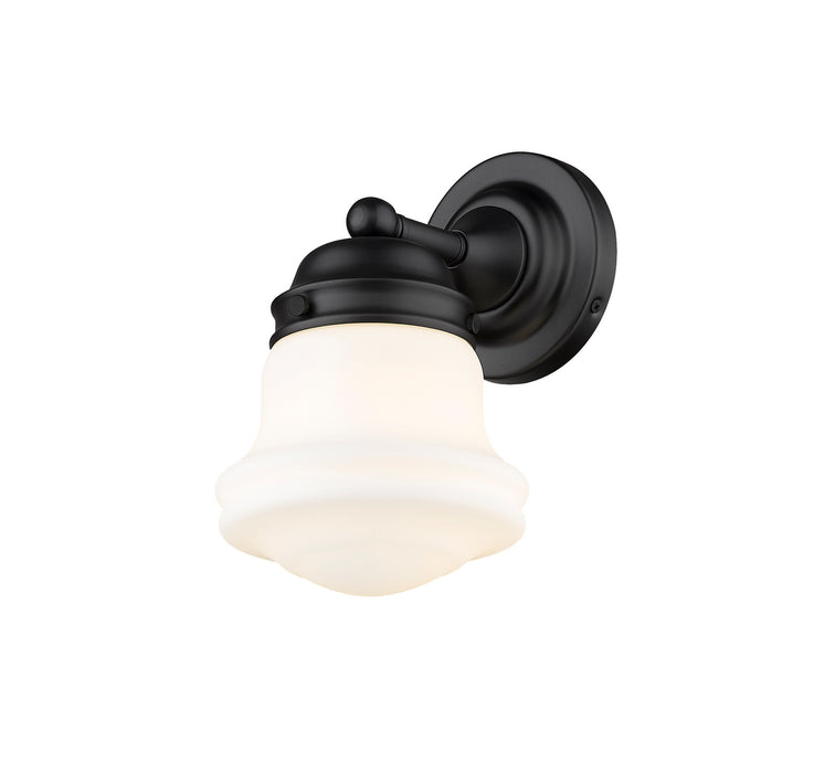 Z-Lite 735-1S-MB Vaughn One Light Wall Sconce, Matte Black Main Image.jpg