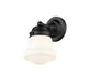 Z-Lite 735-1S-MB Vaughn One Light Wall Sconce, Matte Black Main Image.jpg