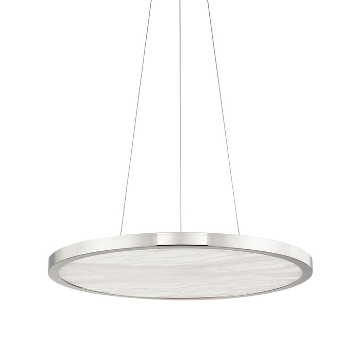 Hudson Valley 6324-PN Eastport LED Pendant, Polished Nickel Main Image.jpg