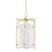 Hudson Valley 7014-AGB Flatbush LED Pendant, Aged Brass Main Image.jpg