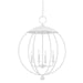 Hudson Valley 9124-WP Wesley Four Light Pendant, White Plaster Main Image.jpg