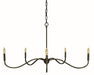 Framburg 5647 IRON Heidelberg Five Light Chandelier, Iron Main Image.jpg