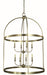 Framburg 5648 SP Heidelberg Eight Light Foyer Chandelier, Satin Pewter Main Image.jpg