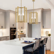 Savoy House 3-7701-5-322 Five Light Pendant, Warm Brass (6)
