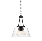 Savoy House 7-1025-3-89 Three Light Pendant, Matte Black