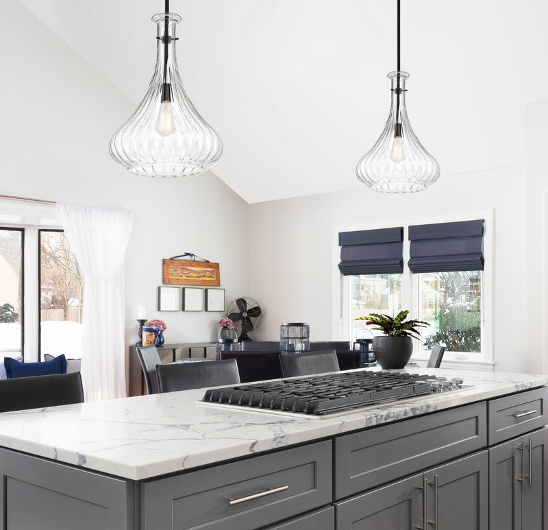 Savoy House 7-2265-1-89 One Light Pendant, Matte Black (6)