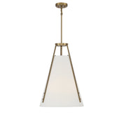 Savoy House 7-2521-4-322 Four Light Pendant, Warm Brass