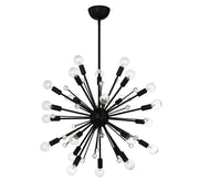 Savoy House 7-6099-24-89 24 Light Chandelier, Matte Black