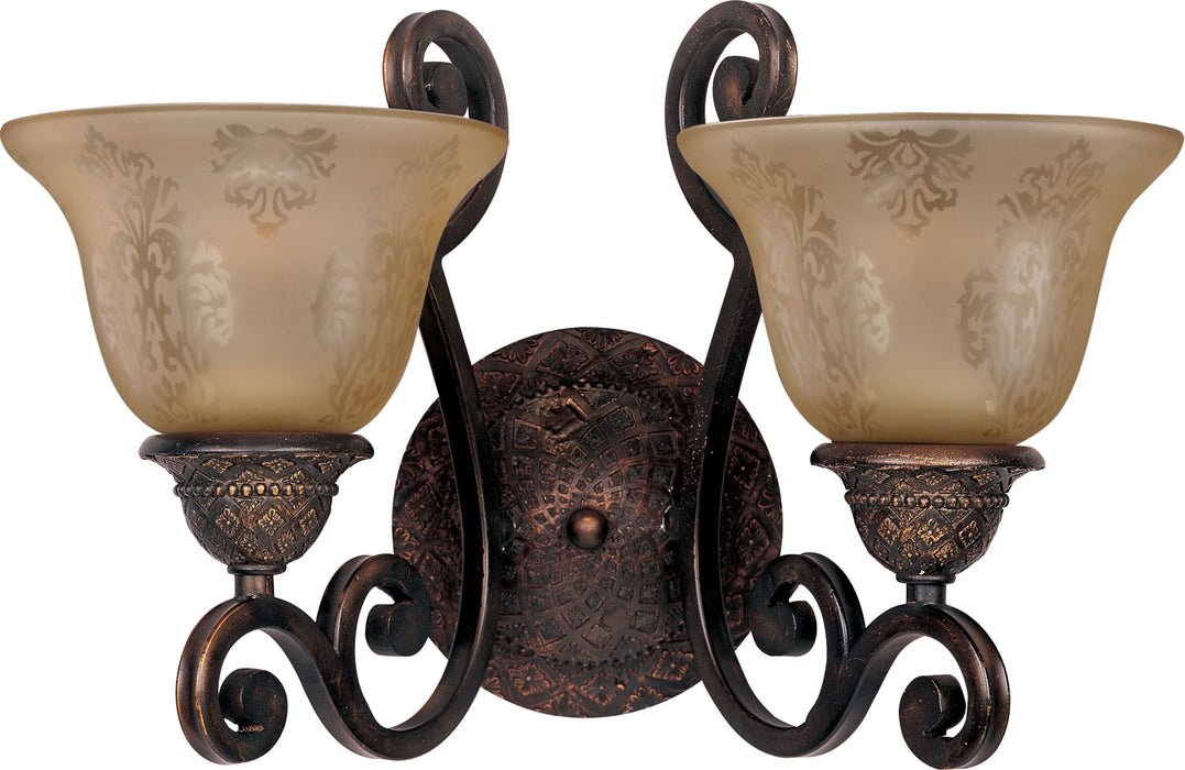 Maxim 11247SAOI Symphony Two Light Wall Sconce, Oil Rubbed Bronze Main Image.jpg