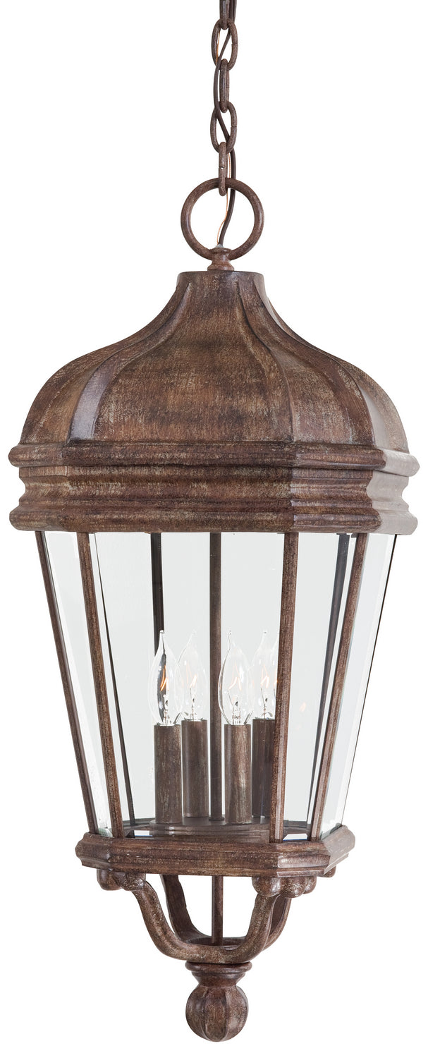 Minka-Lavery 8694-61 Harrison Four Light Chain Hung, Vintage Rust Main Image.jpg
