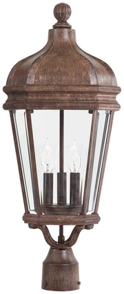 Minka-Lavery 8696-61 Harrison Three Light Post Mount, Vintage Rust Main Image.jpg