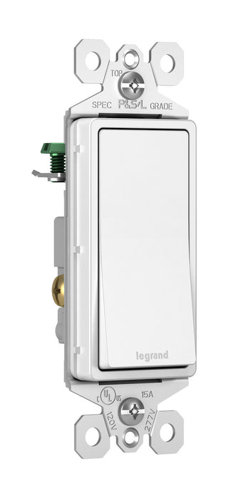 Legrand TM870W radiant Single-Pole Switch, White Main Image