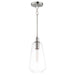 Maxim 11114CLSN Babylon One Light Pendant, Satin Nickel Main Image.jpg