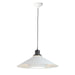 Maxim 11414BKWT Oslo One Light Pendant, Black / White Main Image.jpg