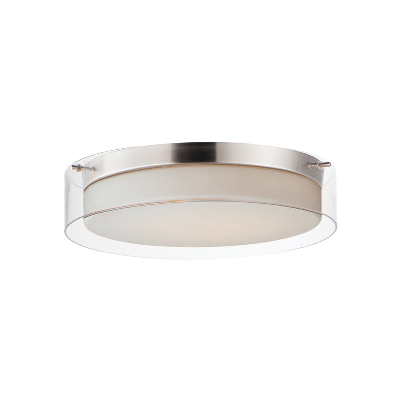 Maxim 12284CLSWSN Duo LED Flush Mount, Satin Nickel Main Image.jpg