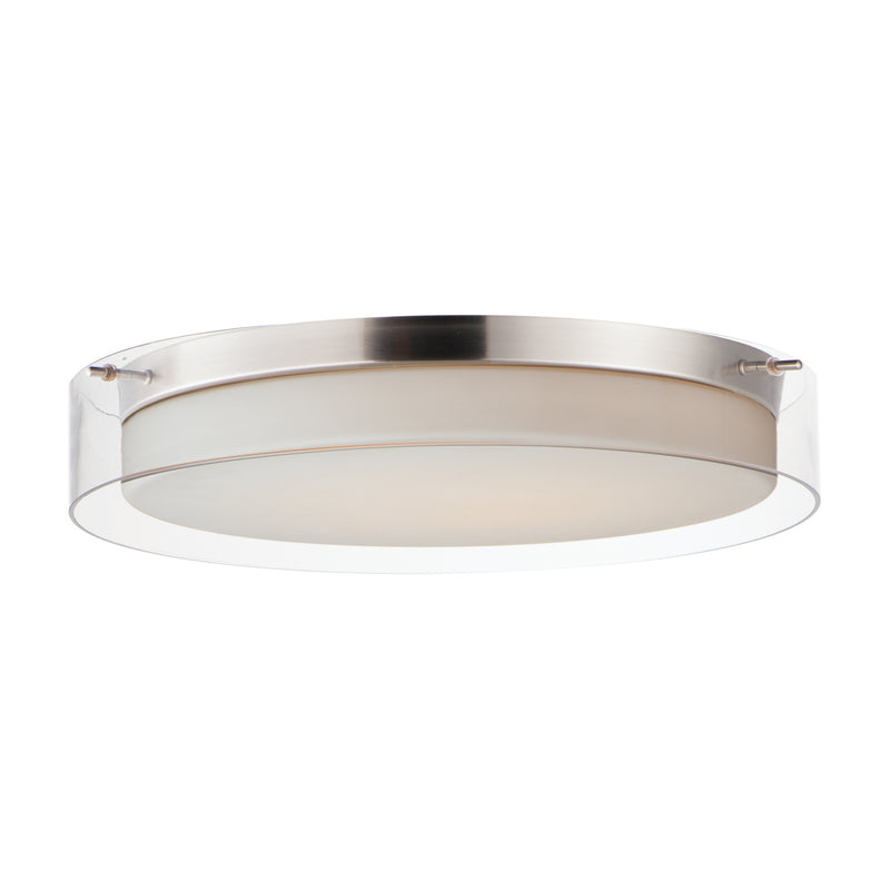 Maxim 12286CLSWSN Duo LED Flush Mount, Satin Nickel Main Image.jpg