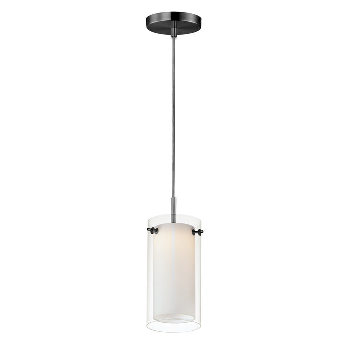 Maxim 12289CLSWBK Duo LED Mini Pendant, Black Main Image.jpg