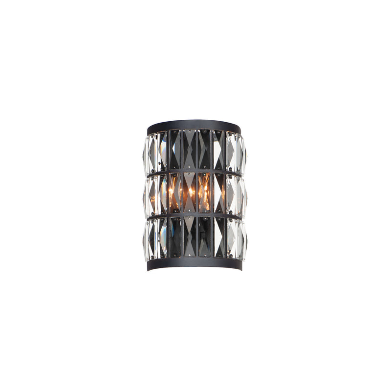 Maxim 21812BCBK Madeline Two Light Wall Sconce, Black Main Image.jpg